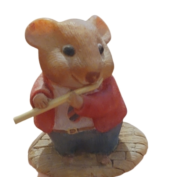 HALLMARK Moustershire "Musician of Note Colin Tuneman" Resin Mouse Figurine - Picture 8 of 11